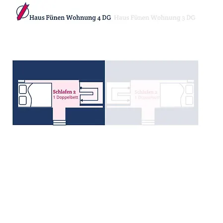 Haus Fuenen Am Suedstrand 4 Apartman